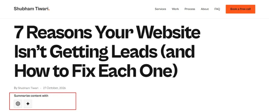 AI Summary Box, a WordPress plugin